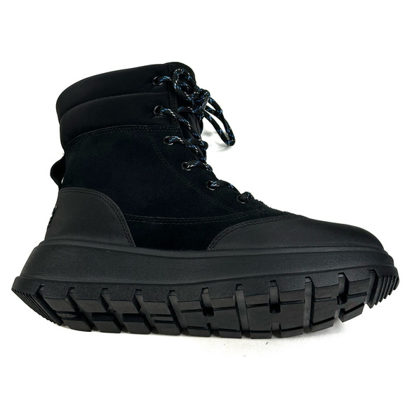 Koolaburra by UGG Deza Lace-Up Utility Boots Womens Size 8 Black Suede New $120 - Picture 9 of 14
